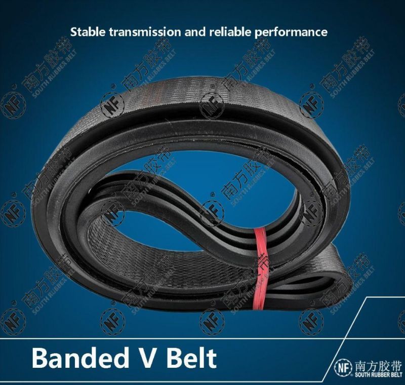 Banded V-Belts/Wrapped V Belt/Rubber Belt/V Belts for Combine Harvester