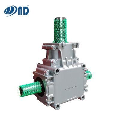 ND Agricultural Aluminum Gearbox for Agriculture Small Rotary Tiller Pto Gear Box