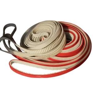 Power Transmission Industrial Belt Red Rubber Coating Timing Belt