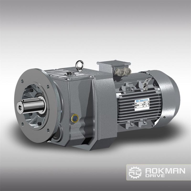 0.12-160kw in Line R Series Helical Gear Motor (R, RF, RS, RFS, RM)