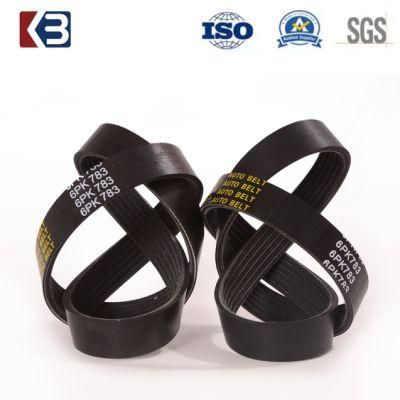 Auto Pk Belt Car Fan Belt for Automobile Compressor Strap Poly V Ribbed Rubber V Belt Pk Belt