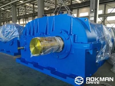 Aokman Brand Dy Series High Quality Helical Gears Box for Cement Mill