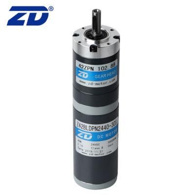 ZD Brush/Brushless Speed Changing Precision Planetary Transmission Gear Motor