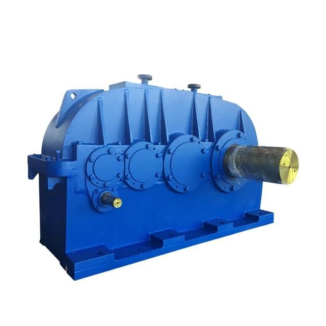 The Most Popular Zy Series Helical Cylindrical Gearbox with Solid Shaft Output