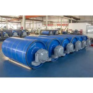 Hot Sale Heavy Duty Belt Conveyor Drive Drum Pulley with Rubber Lagging