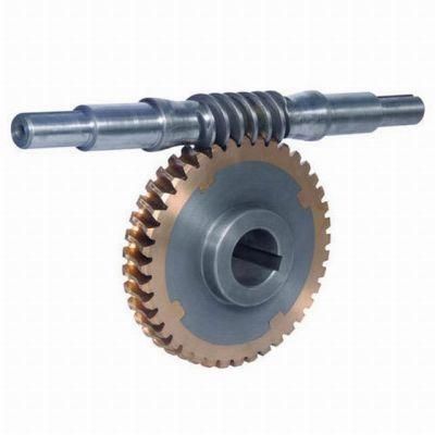 High Transmission Efficiency Gears Spur Worm Shafts Gear