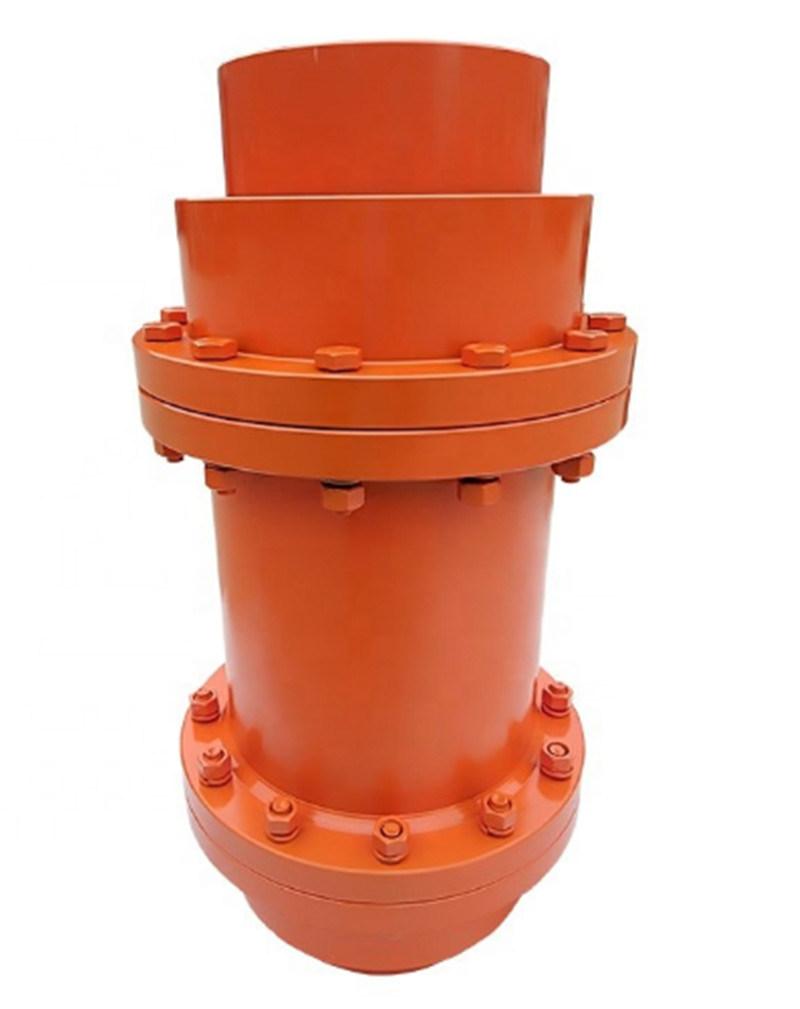 Wgt Type Shape Drum Tooth Gear Coupling with Intermediate Bushing