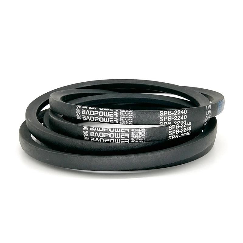 Baopower Rubber Wrapped Metric Narrow V-Belt SPA Spb Spc