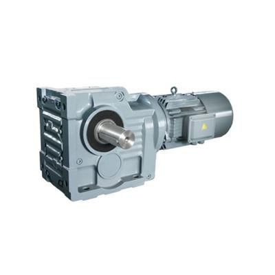 Cast Iron Housing Gearbox Motor with B5 Input Flange