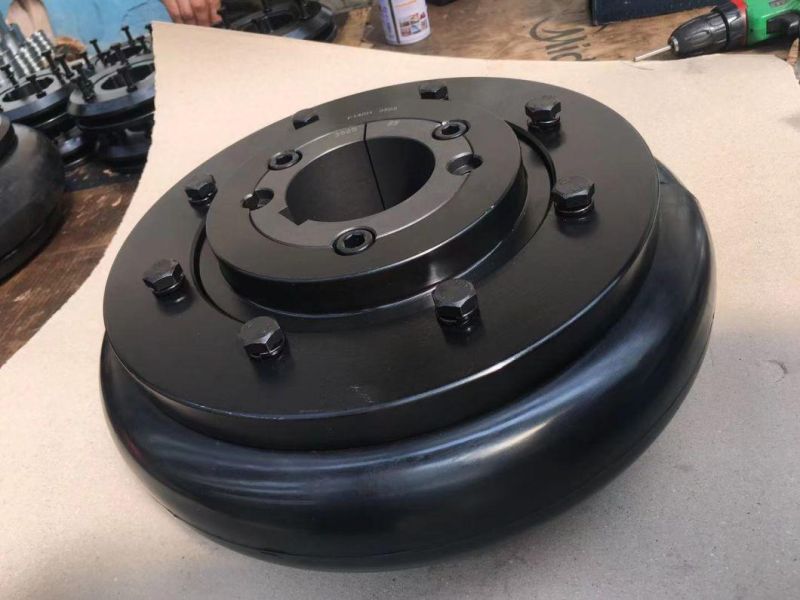 Cast Iron F90 F140 F200 F220 Tyre Flexible Fenaflex Tyre Coupling and Fenner Tyre Coupling