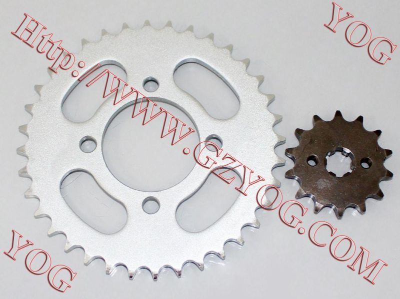 Motorcycle Parts Sprocket Set Cg125