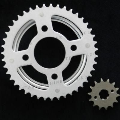 Front Sprocket 14t Rear Sprocket 43t for Motorcycle Cg 125 Fan 2009-2013