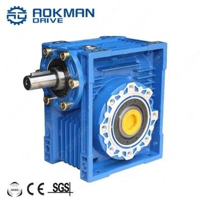 Aokman Worm Gearbox with Output Hollow Shaft 1: 40 Ratio Gearbox