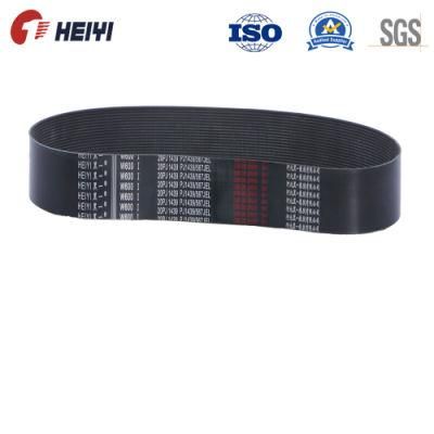 Multiple V-Ribbed Belt, Automotive Belt, Poly V Belt Engine Belt for Car, Sinotruck, AC Compressor Belt (PJ/PK/PL/PM)