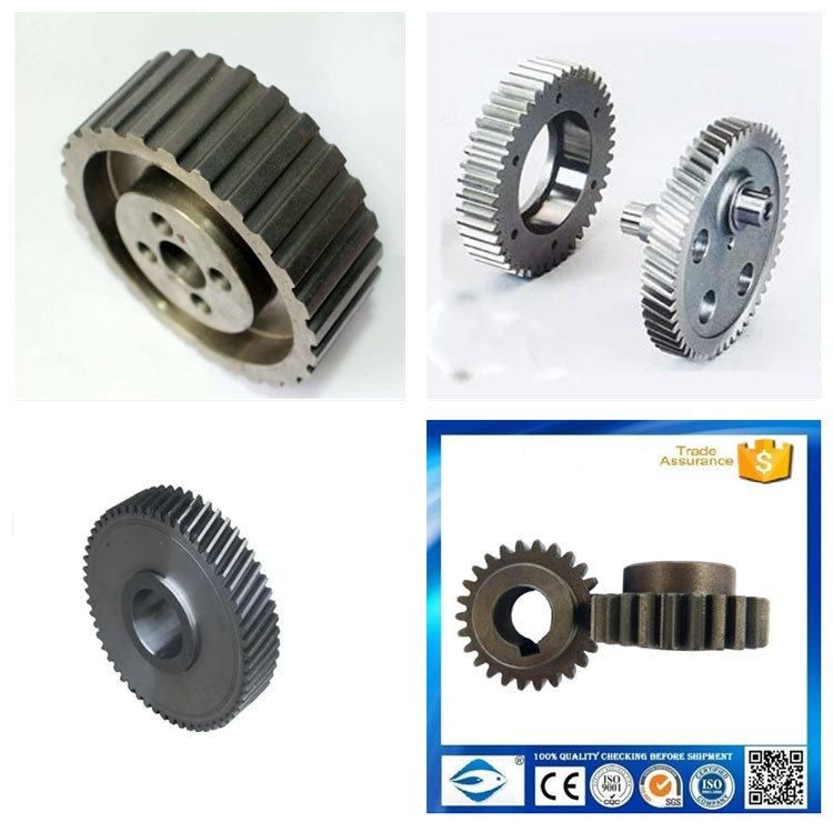 Steel Machining Hardware Transmission Gear Machining Spare Parts Gear Box Straight Bevel Gear