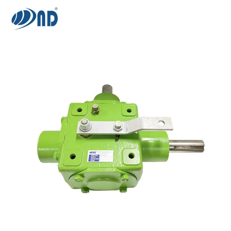 China Factory Agricultural Part Speed Changing Change Torque Change Drive Torque Reducer ND