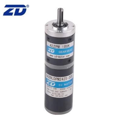 ZD 42mm Three-Step Brush/Brushless Precision Planetary Transmission Gear Motor