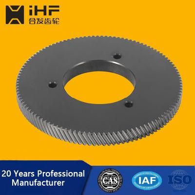 Construction Machinery Precision Metal Steel Transmission Gears with Helical Gear