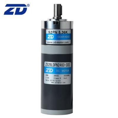 ZD Three-Step Brush/Brushless Speed Changing Precision Planetary Transmission Gear Motor