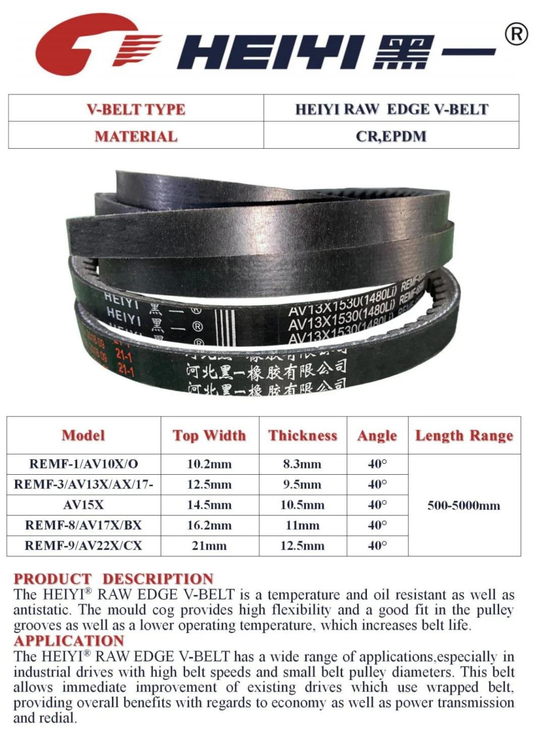 Free Operation and Long Life Ribbed V Belt 84137716c, 87714971 V Belt Manufacture