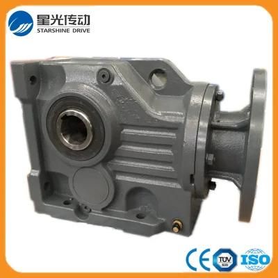 K Series Helical Bevel Gearbox Without IEC Motor