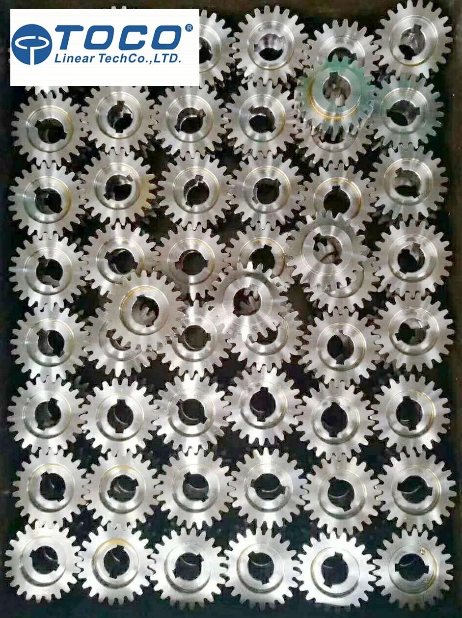 Pinion with Flange or Without Flange, Work Oppesite with Rack, Laser Cutting Machine Wooden Machine