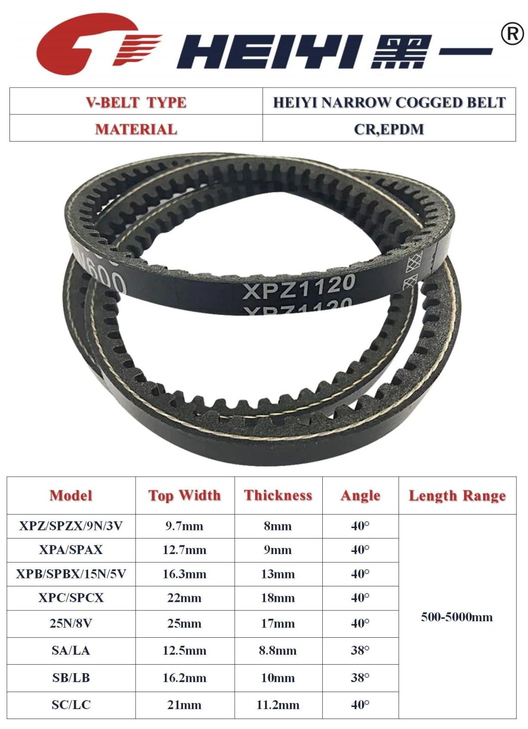 6pk, 7pk, 8pk, 9pk, 10pk Ribbed V Belt for Heavy Truck, Construction Machine