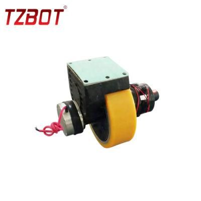 Electric Steering Assembly Agv Core Accessory DC Motor Wheels Agv DC Drive 24V Motor Driving Wheel Unit for Industrial Agv Robot (TZ10-D05)