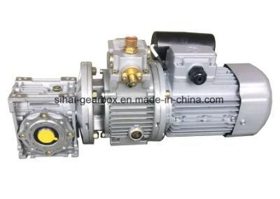 Nmrv040 Worm Gearbox with Speed Variable and Capacitors Motor