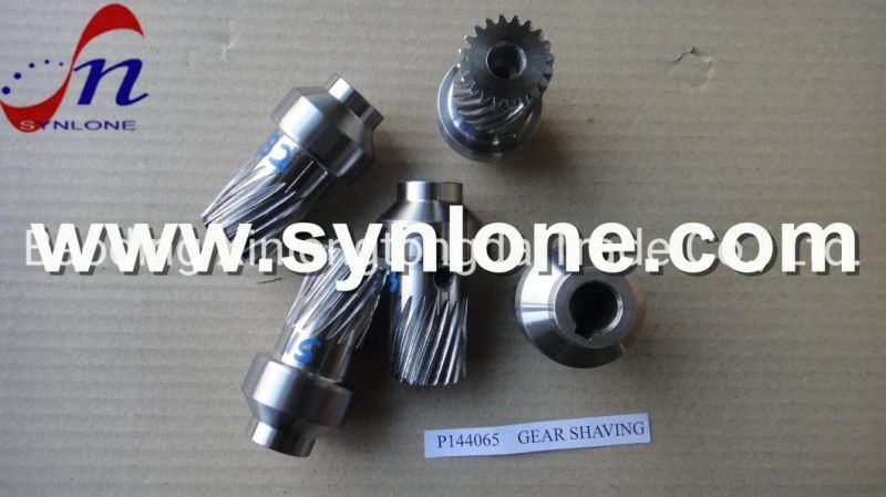 CNC Machining Auto Spare Parts Stainless Steel Worm Shaft Gears