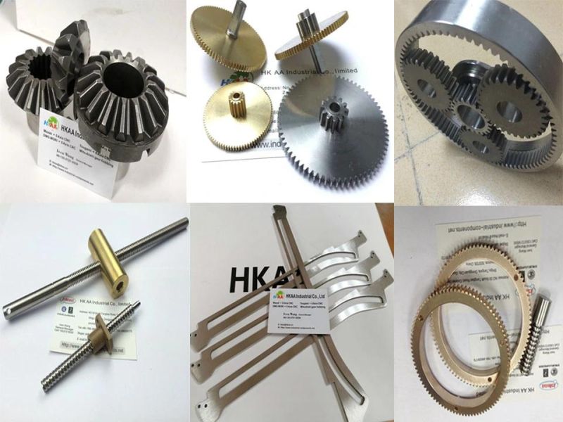 High Quality CNC Machined Stainless Steel Rotavator Bevel Gear