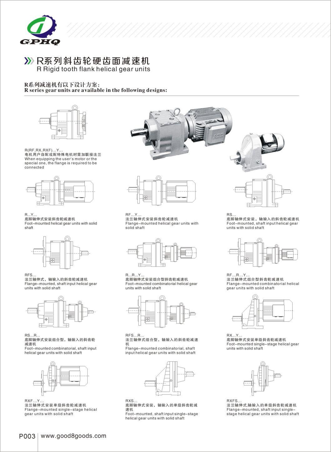 Helical Gearmotor for Cement Mills