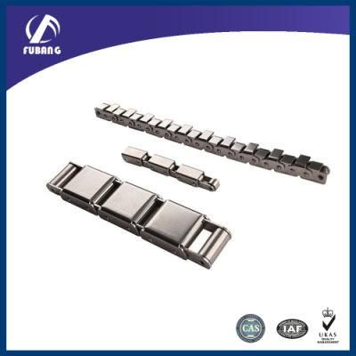 Stainless Steel Slat Chain Cheap Price Straight Running Flat Top Conveyor Chain