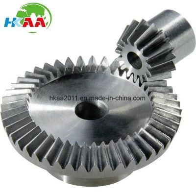 Precision Steel Straight Bevel Gear Wheel