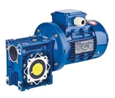 Three Phase Nmrv Reducer Transmision Gearbox AC Worm Gear Motor