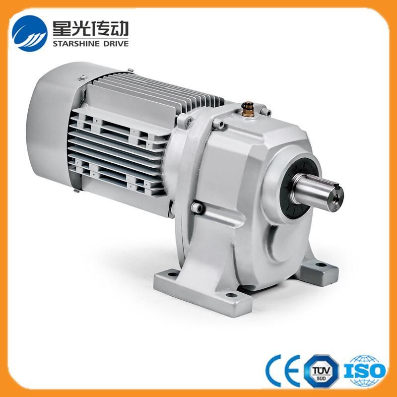 High Efficiency Inline Shaft Foot Mouted Gearmotor for Agitator