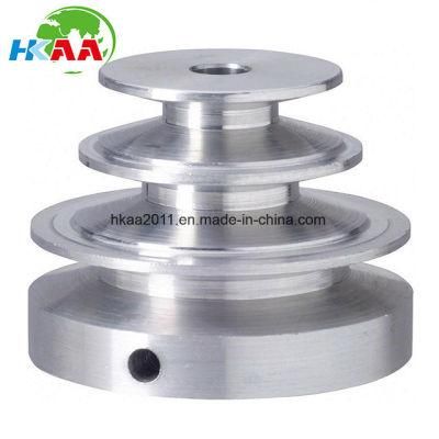 Precision CNC Machining Multistep Aluminium V-Belt Pulley