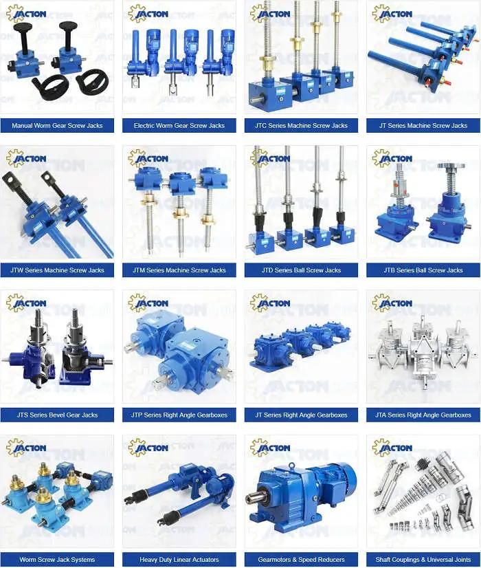 Best Mechanical Worm Gear Screw Jack with Trapezoidal Lifting Screw Available with Translating Lifting Screw or Lifting Nut Price