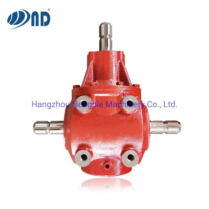 ND Brand Agricultural Gearbox for Agriculture Rotavator Cultipacker Gear Box Pto