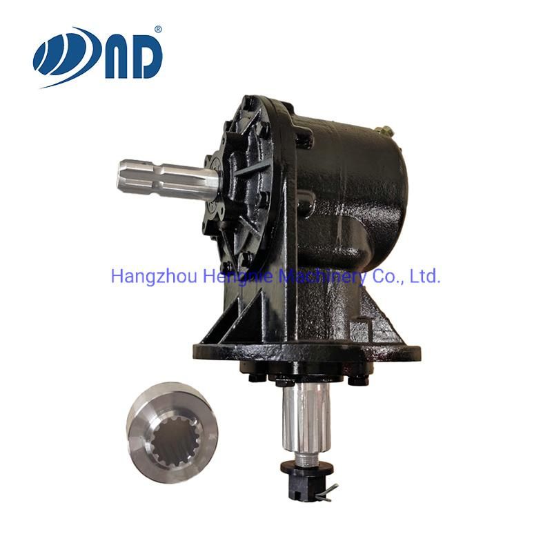 High Performance Right Angle Agricultural Gearbox for 50HP Grass Cutter