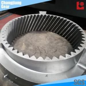 Carbon Steel Large Diameter Forged Internal Spur Gear Mechanical Parts