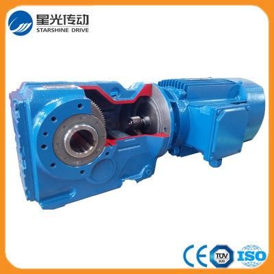 K Series Helical Bevel Speed Reduction Gearbox with Different Ratios