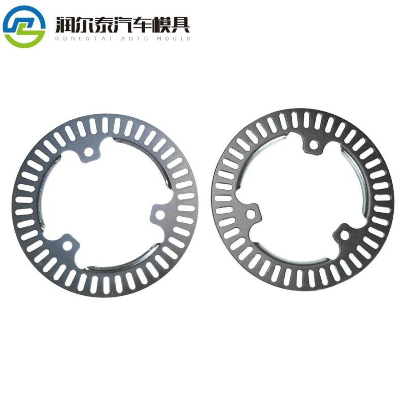 1.5-2.5mm THK Metal Plate Stamping Parts Zinc Plated Gear Ring