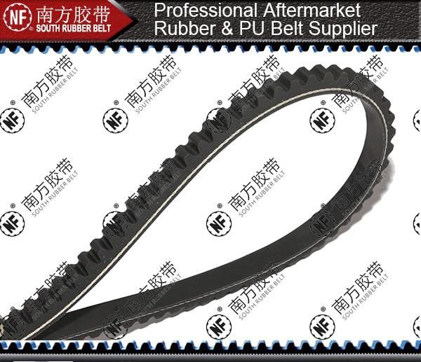 Rubber Raw Edged Cogged Industrial Wrapped Banded Auto Motorcycle Transmission Synchronous Tooth Drive Ribbed Timing Poly Power V Belt