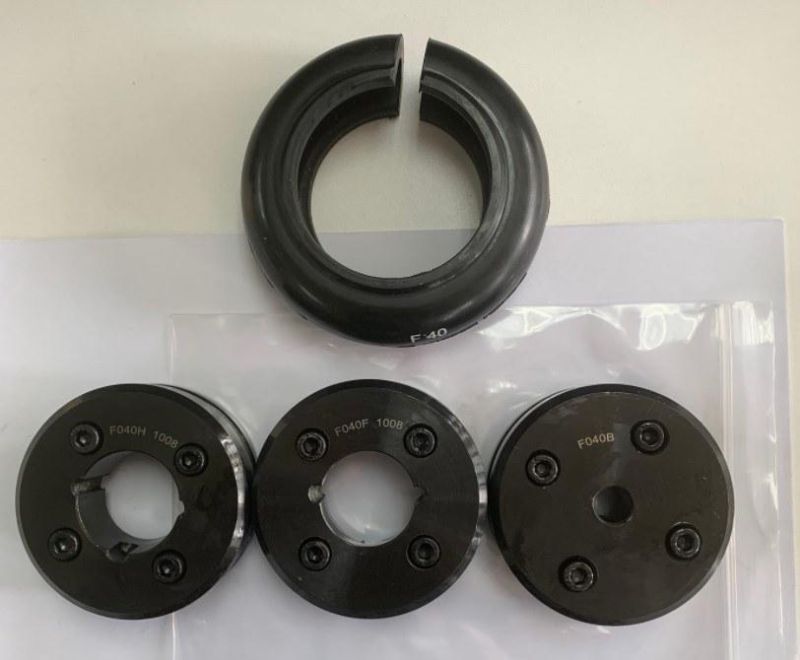 F120f/Hf90f/F180b/F50b Fenner Tyre Coupling with Tyre Element Taper Bush and Flange