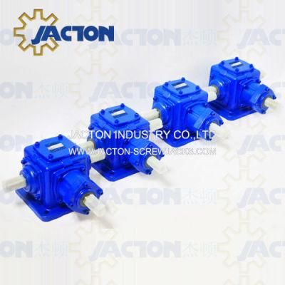 Best Right Angle Hand Crank Gear Boxes, 5 to 1 90 Degree Gear, T Bevel Gear Transmission Box Price