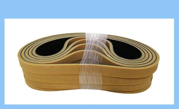 Hight Wear-Resisting Transparent Transmission Rubber Flat Belt for Folder Gluer Machine