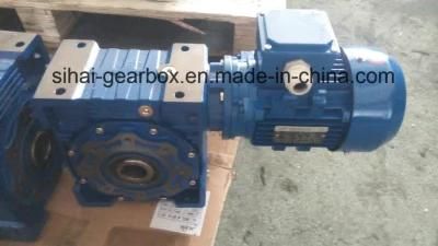 Sihai Nmrv110 Worm Gearbox Motor Set with Wooden Case