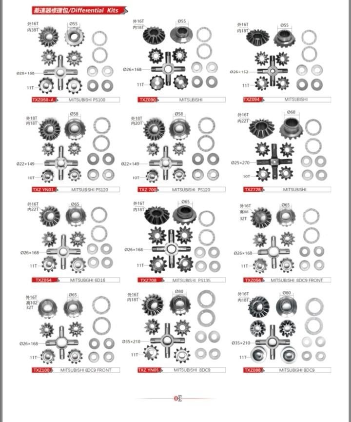 Differential Kits for Mitsubishi