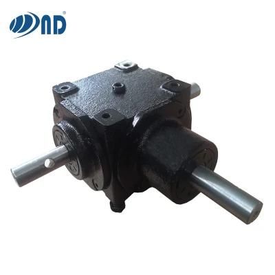 Pto 540rpm Bevel Gear Box for Agricultural Drag Harrow Gearbox